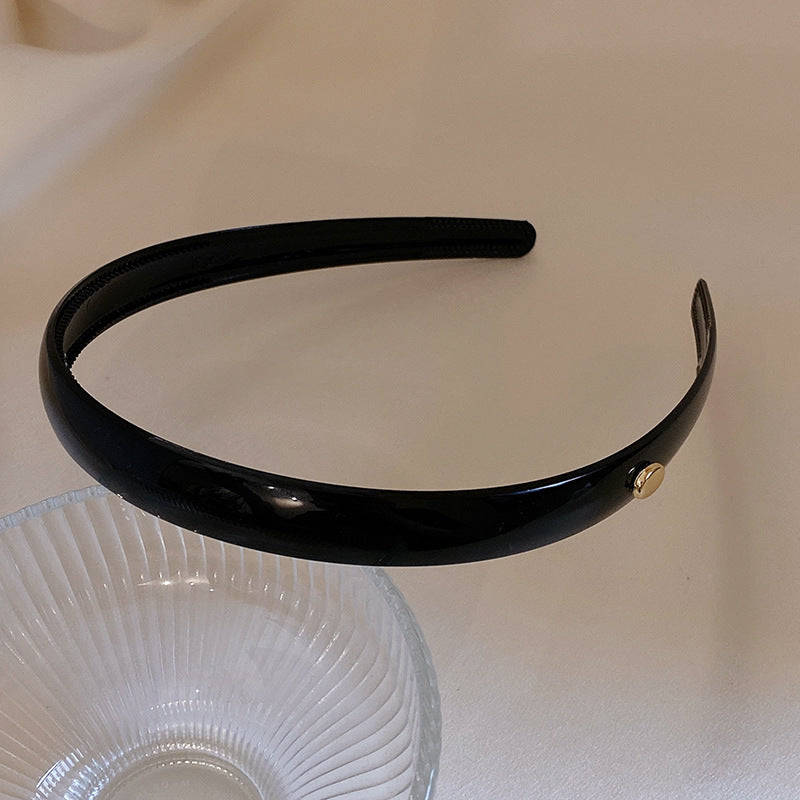 Wholesale Retro simple French style all-match outdoor face washing sponge headband for women